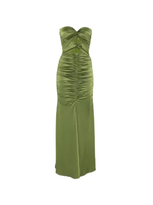 green emerald velvet dress ESSENTIEL ANTWERP Dress "Itty" black
