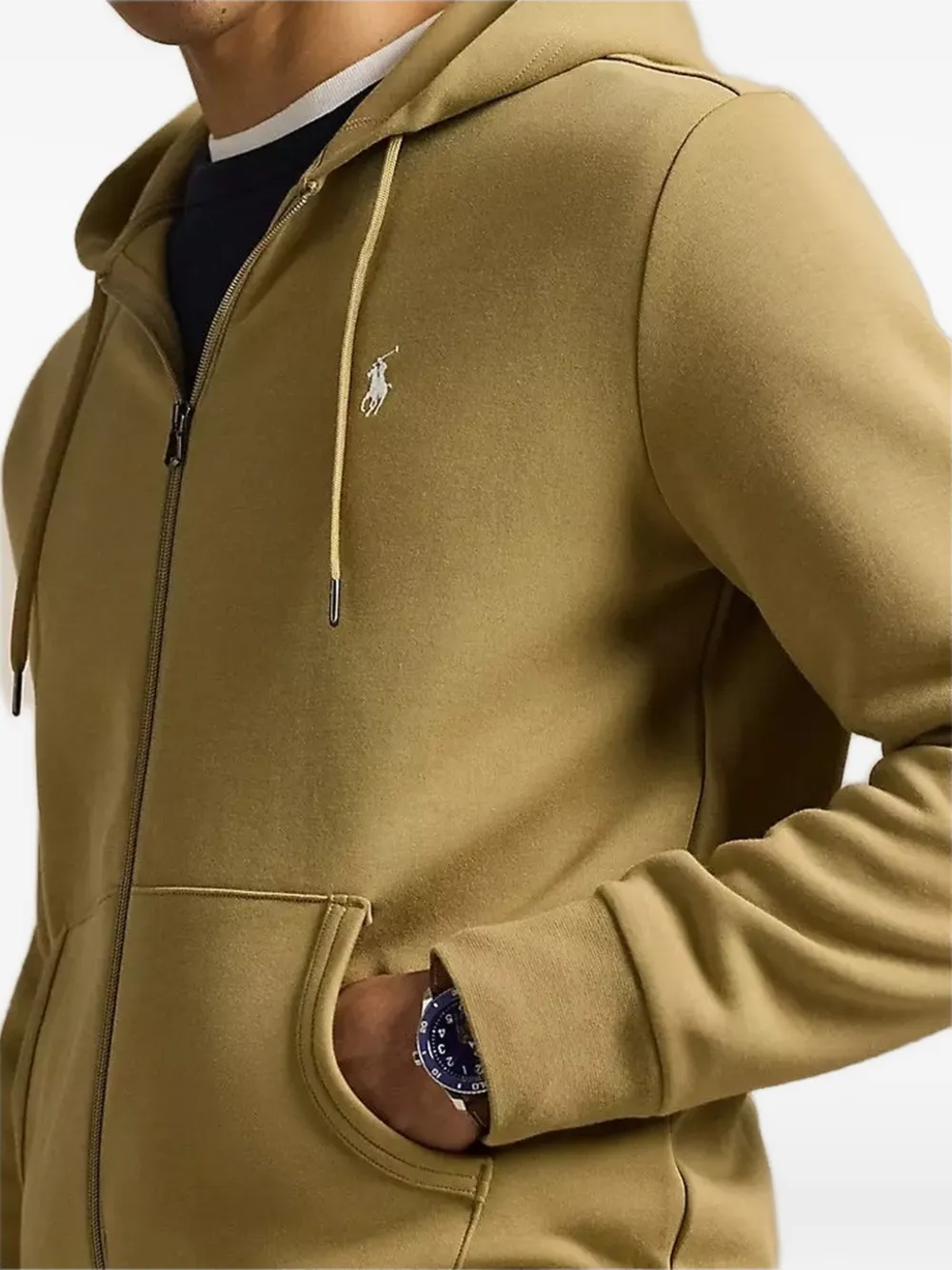 Polo Ralph Lauren Hoodie met rits Beige