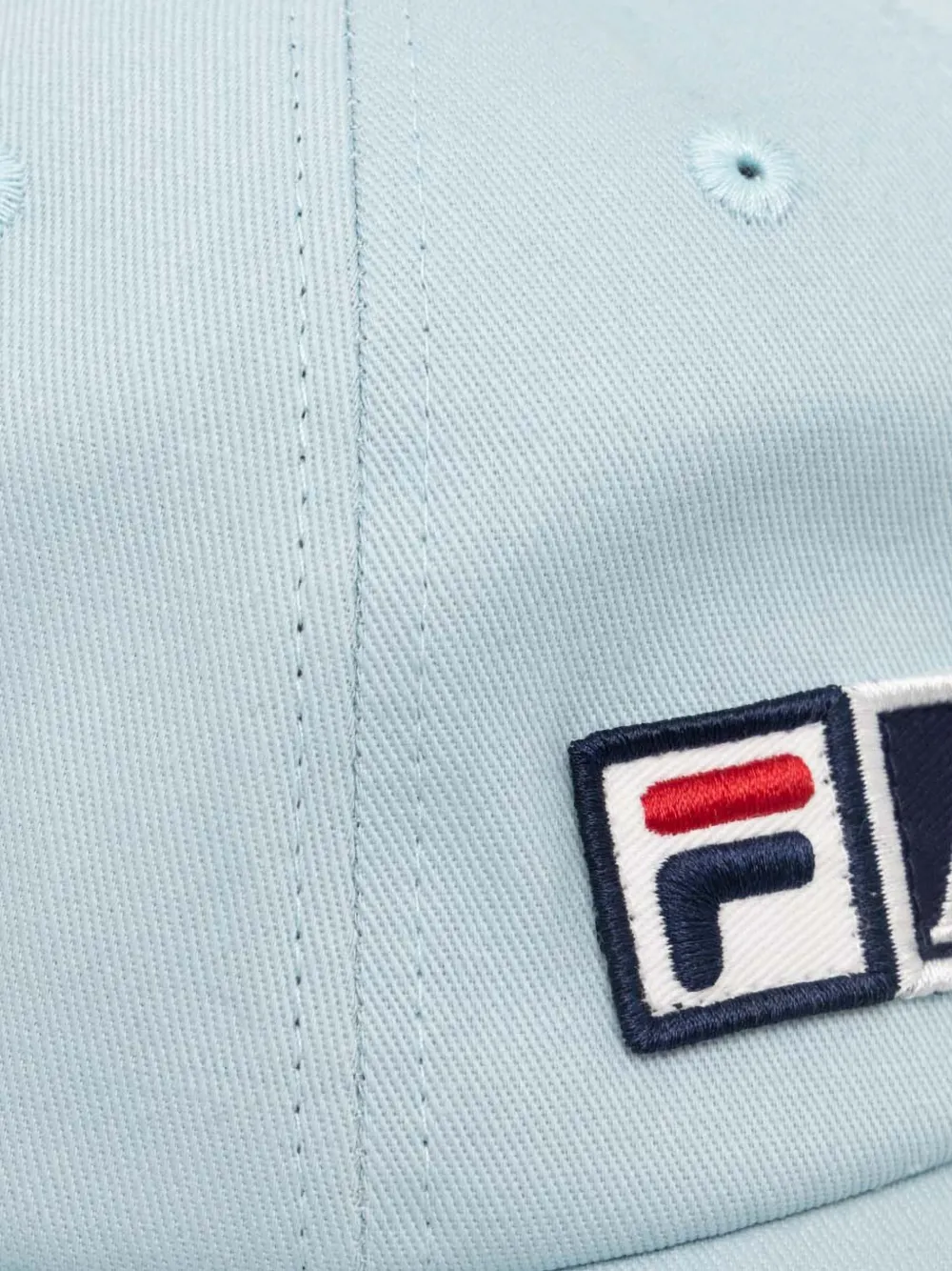 Fila x Aries honkbalpet met logopatch Blauw