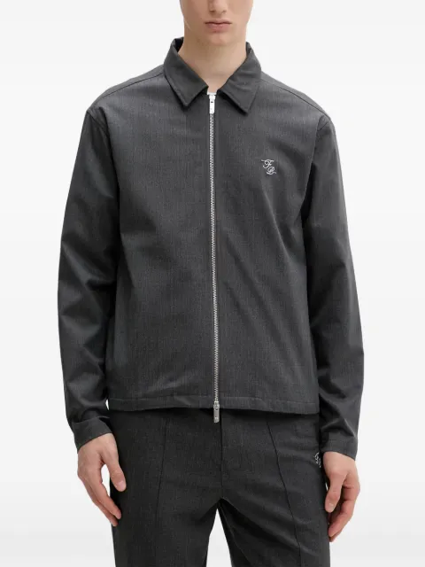Filling Pieces zip embroidered jacket