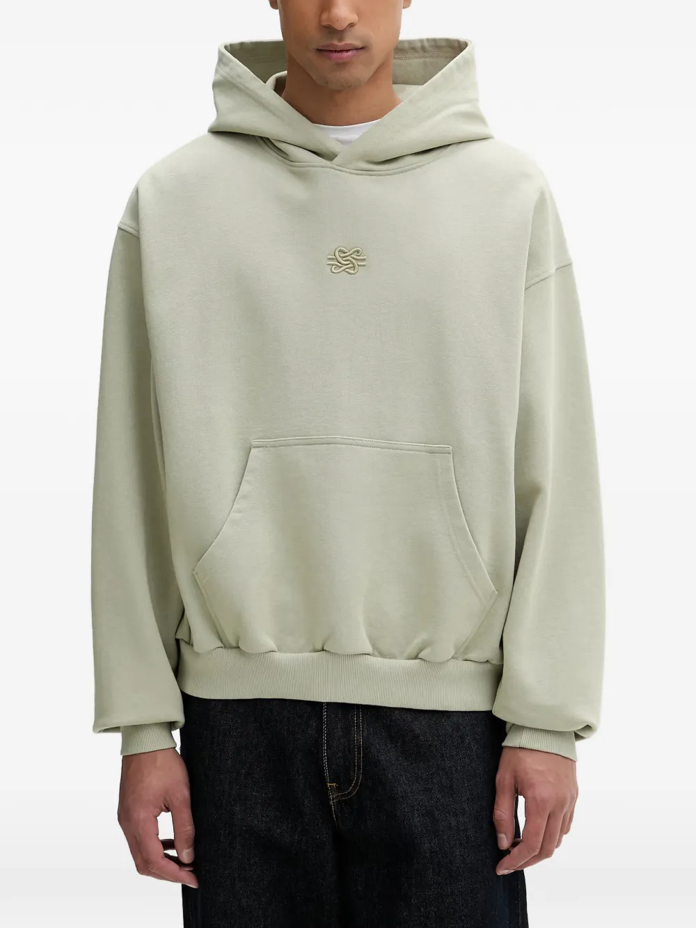 Filling Pieces kangaroo-pocket hoodie - Grün