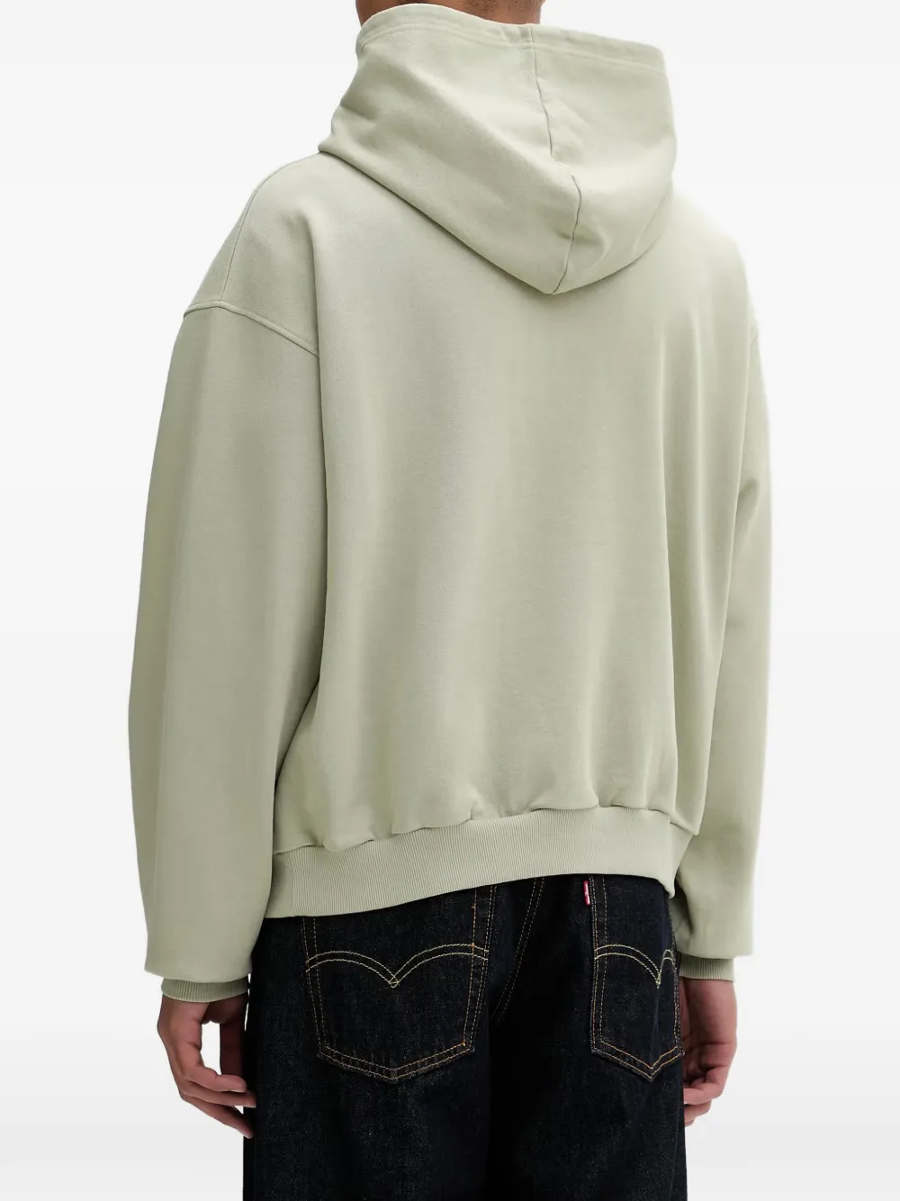 Filling Pieces kangaroo-pocket hoodie Groen