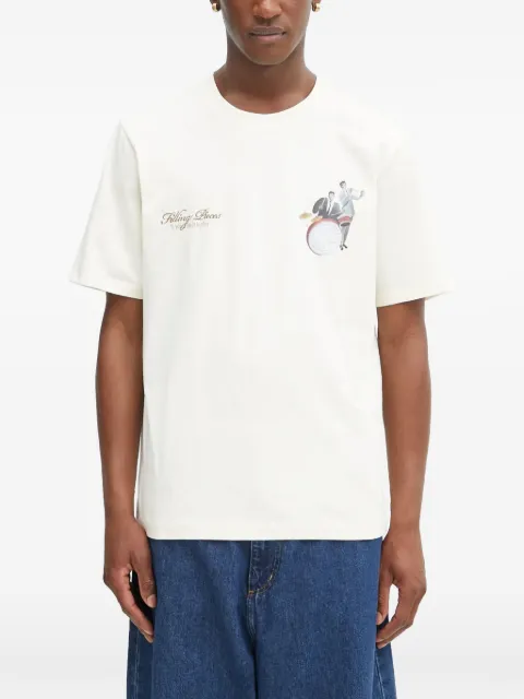 Filling Pieces graphic-print logo-print T-shirt