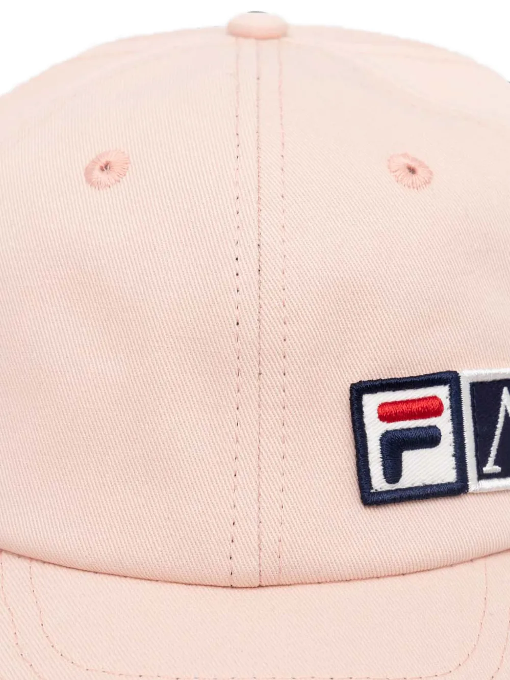 Fila x Aries honkbalpet met logopatch Roze