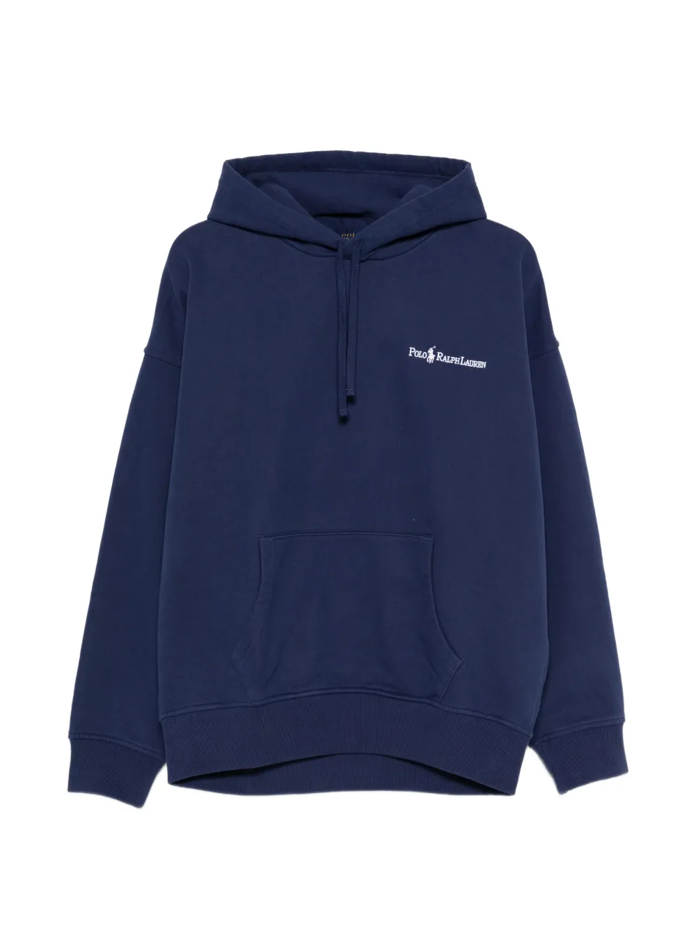 Polo Ralph Lauren logo detail hoodie - Blau
