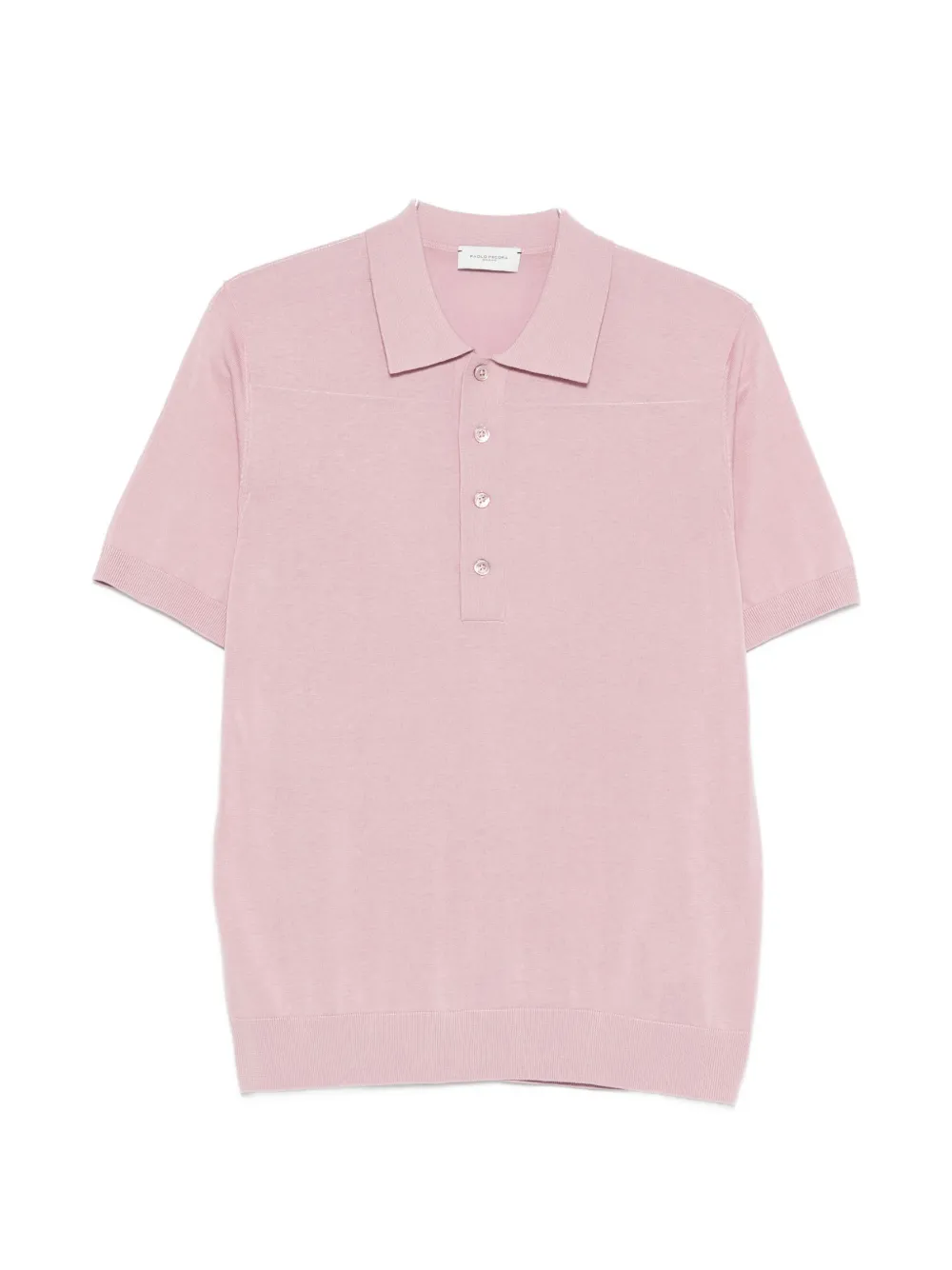 Paolo Pecora straight-hem polo shirt - Rosa