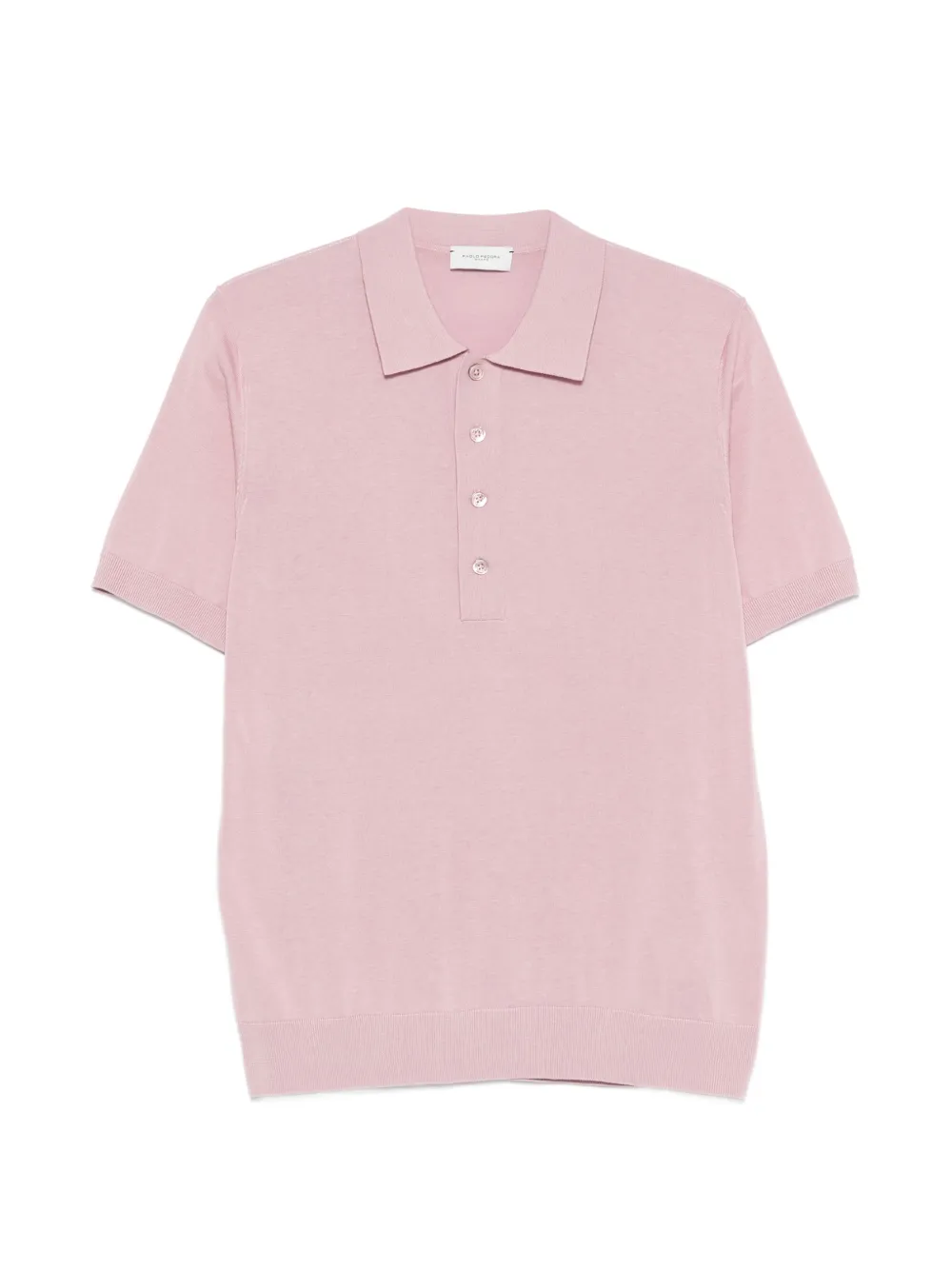 Paolo Pecora straight-hem polo shirt - Rosa