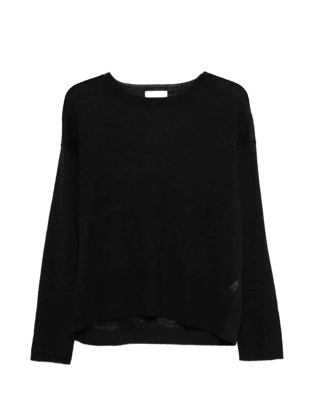 Majestic Filatures round neck sweater - Nero