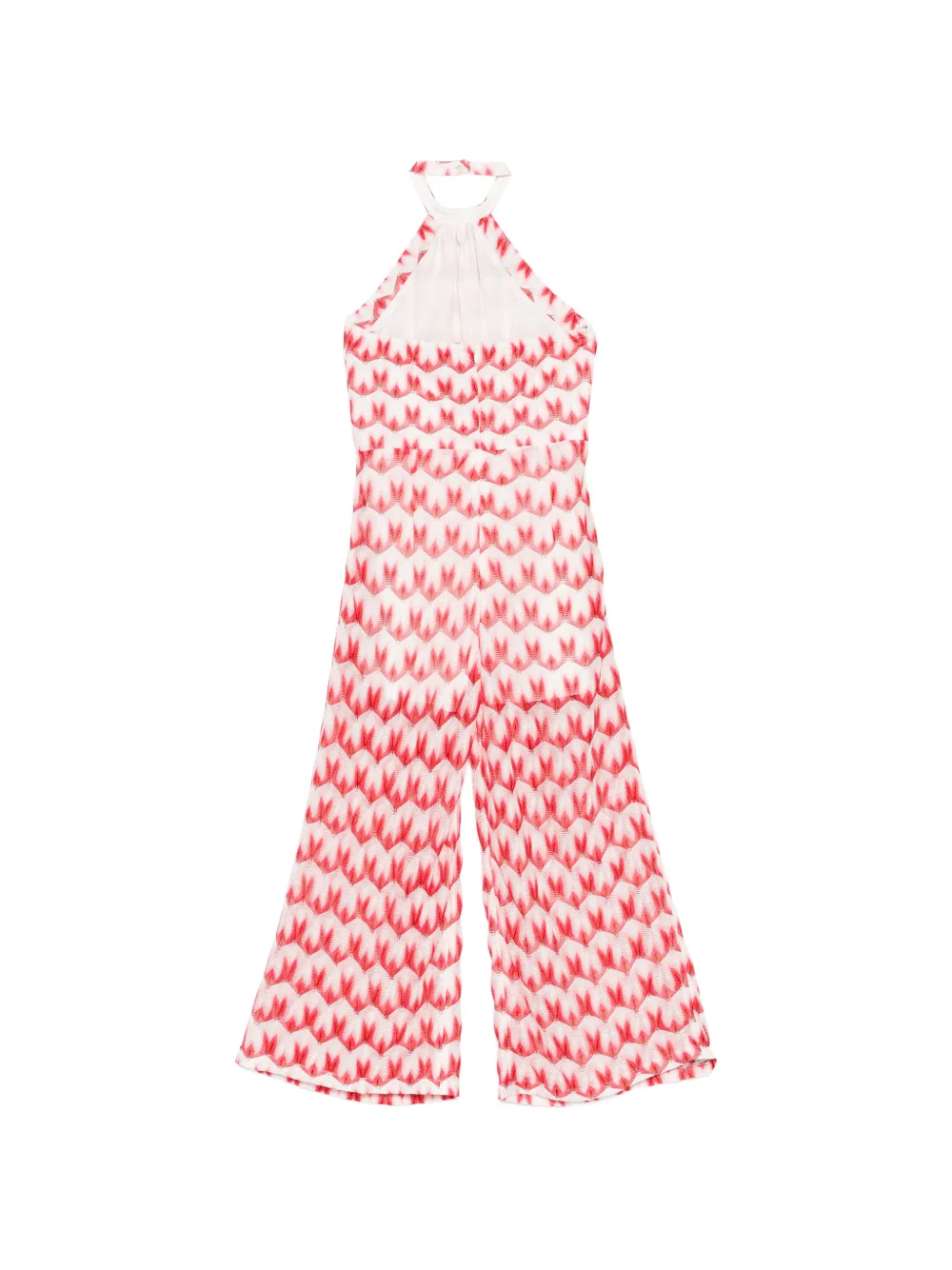 Patterned Halterneck Jumpsuit