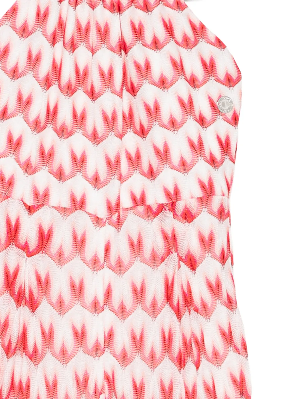 Patterned Halterneck Jumpsuit