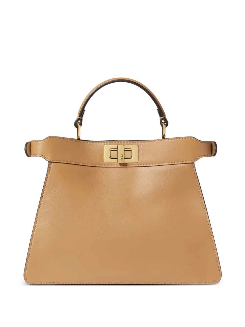 FENDI small Peekaboo ISeeU tote bag - Toni neutri