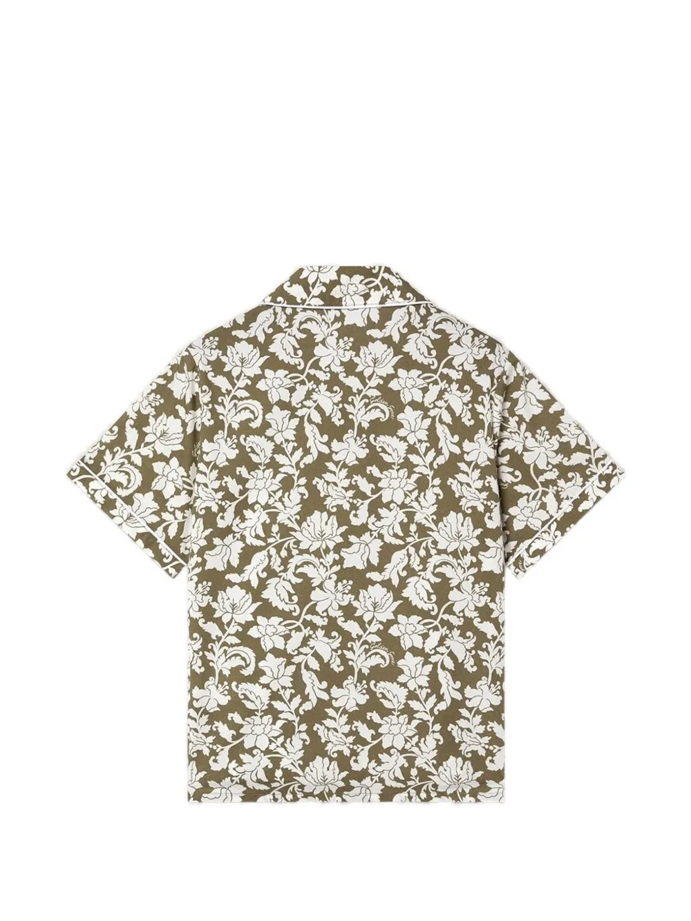 Golden Goose Kids Shirt met bloemenprint Groen