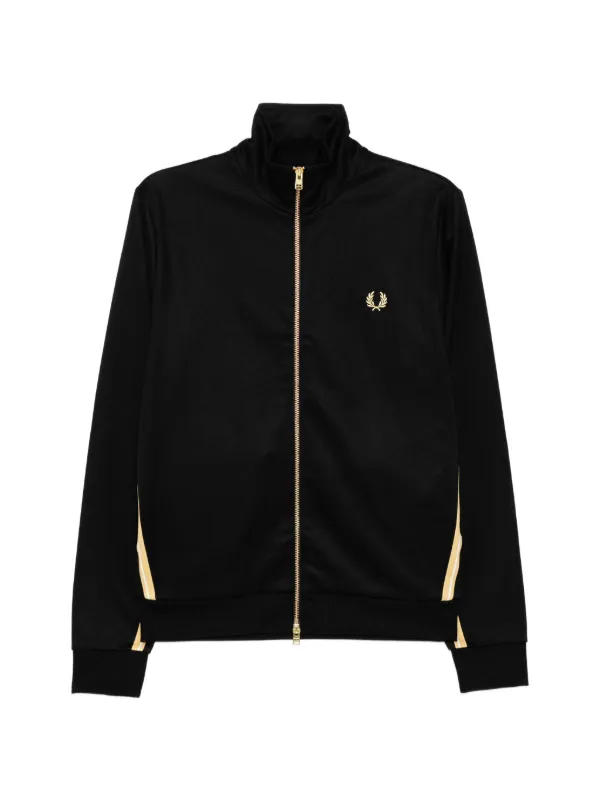 Fred Perry ストライプ トラックジャケット | ブラック | FARFETCH JP