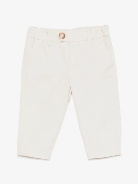 Fay Kids button chinos