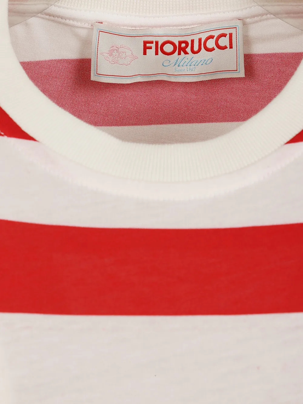  Fiorucci Camiseta A Rayas - Rojo 