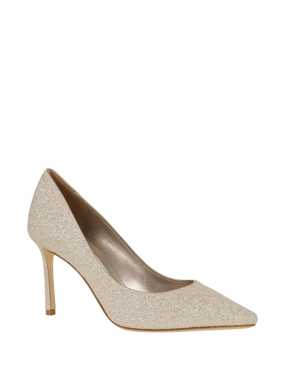 Jimmy Choo Metallic pumps met hak Beige
