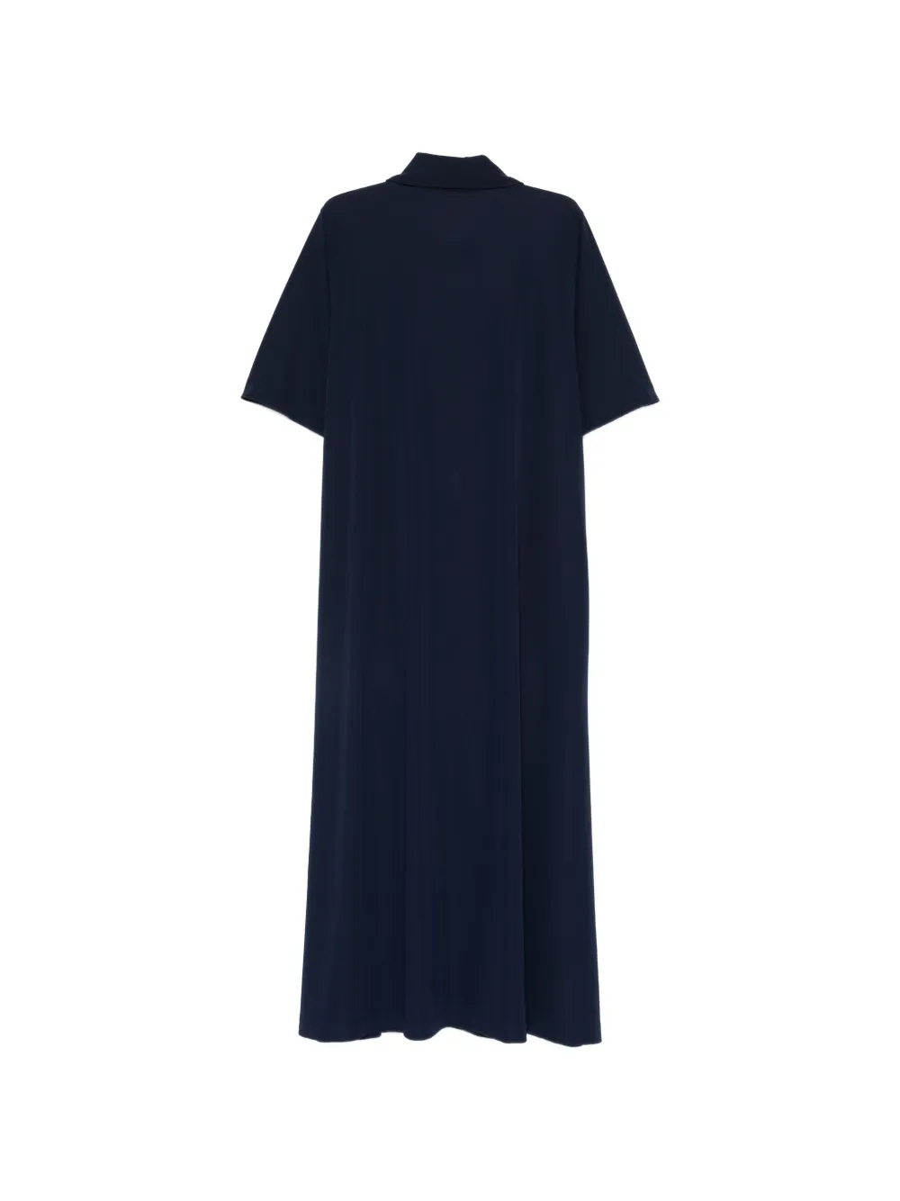  Seventy Buttoned Maxi Shirt Dress - Blue 