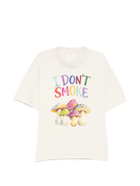 Melt mushroom graphic T-shirt