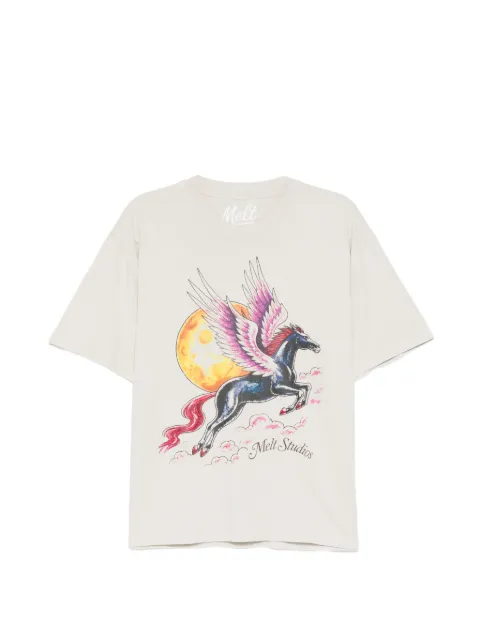 Melt T-shirt met Pegasusprint