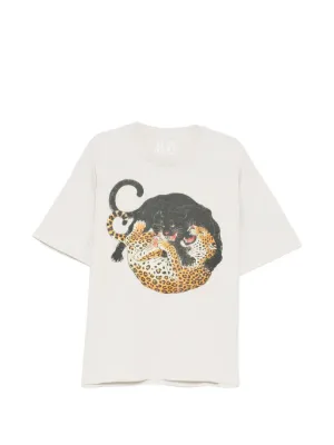 Melt graphic-print T-shirt | Neutrals | FARFETCH AO