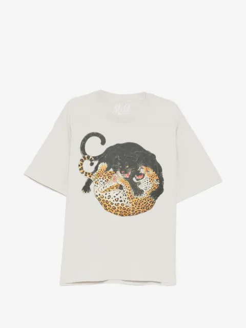 Melt animal-print T-shirt