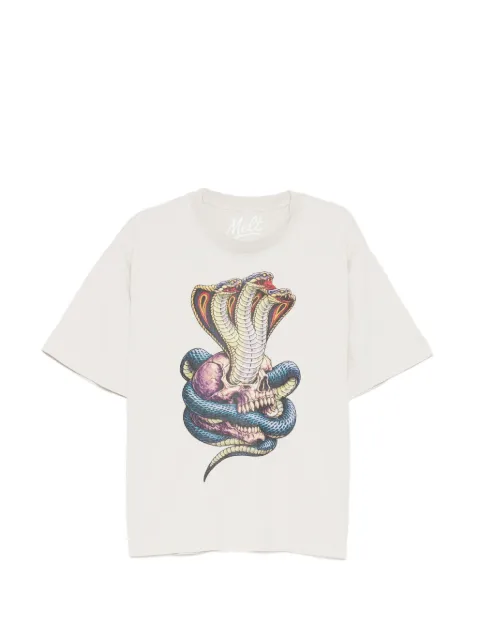 Melt graphic-print T-shirt