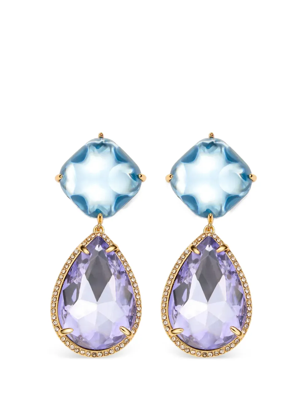 Kurt Geiger London Orecchini Belgravia con decorazione - Blu