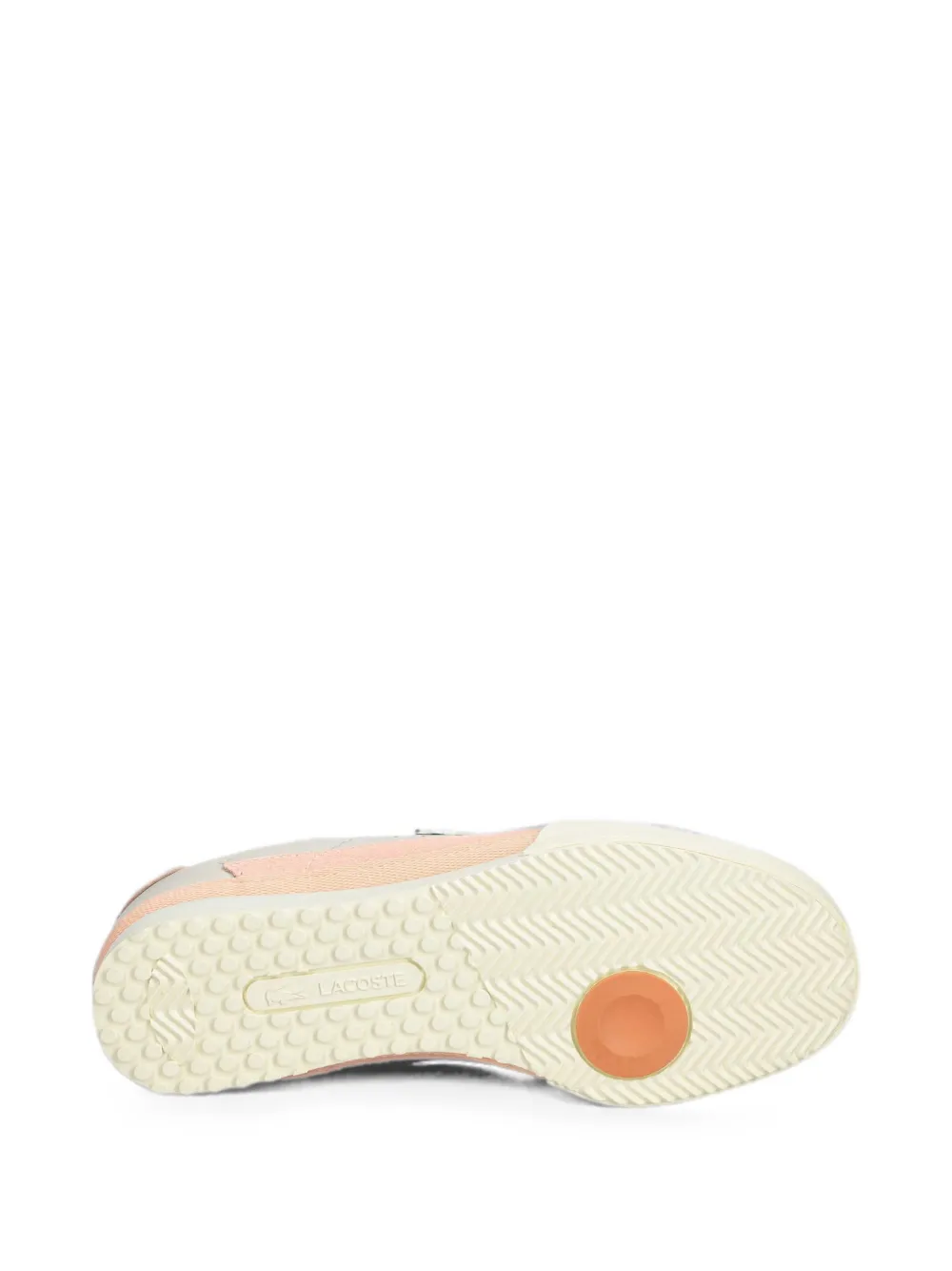 Lacoste Aura leren sneakers Beige