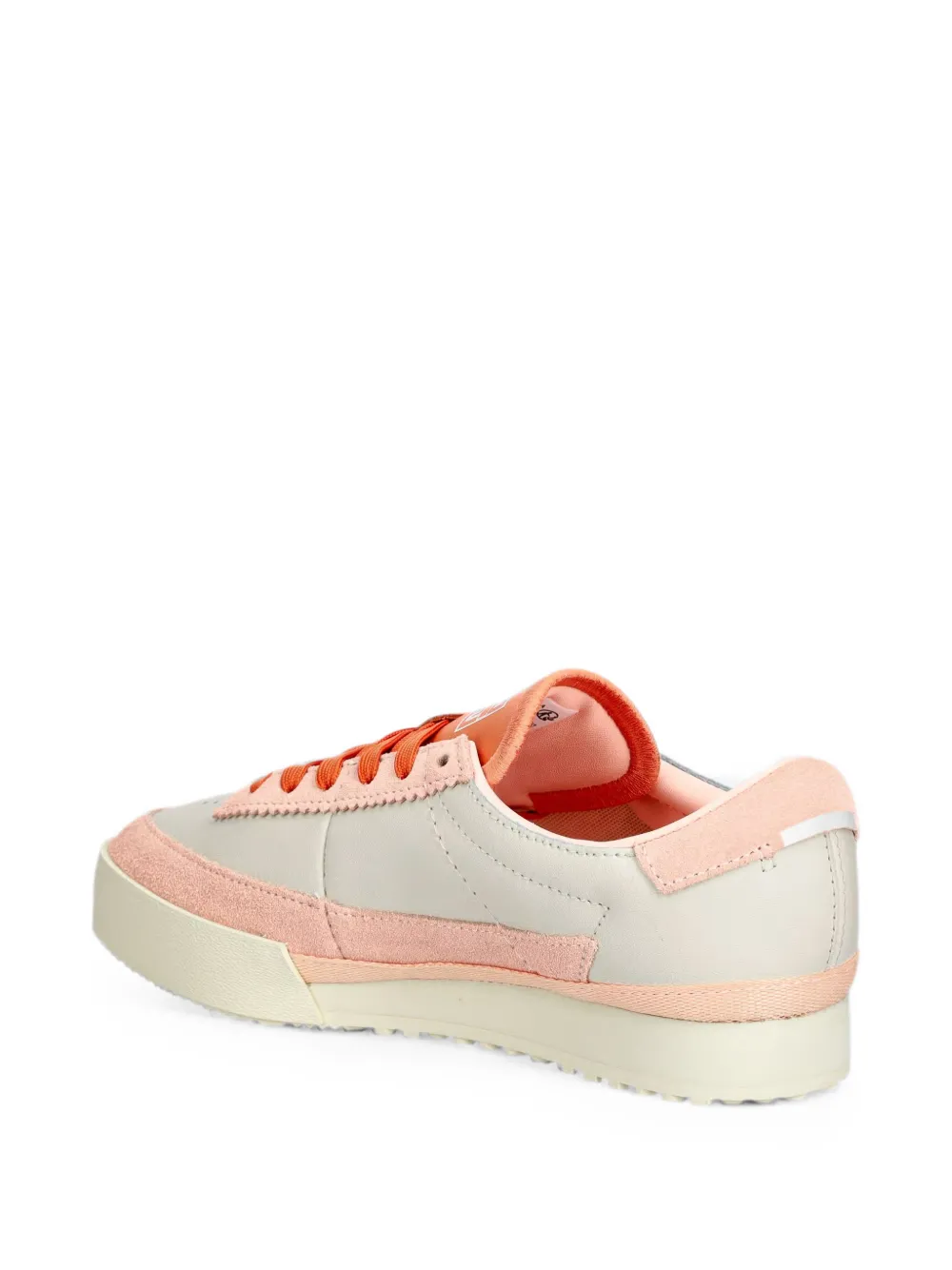 Lacoste Aura leren sneakers Beige
