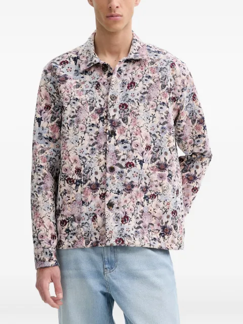 Les Deux Hugh floral-print jacket