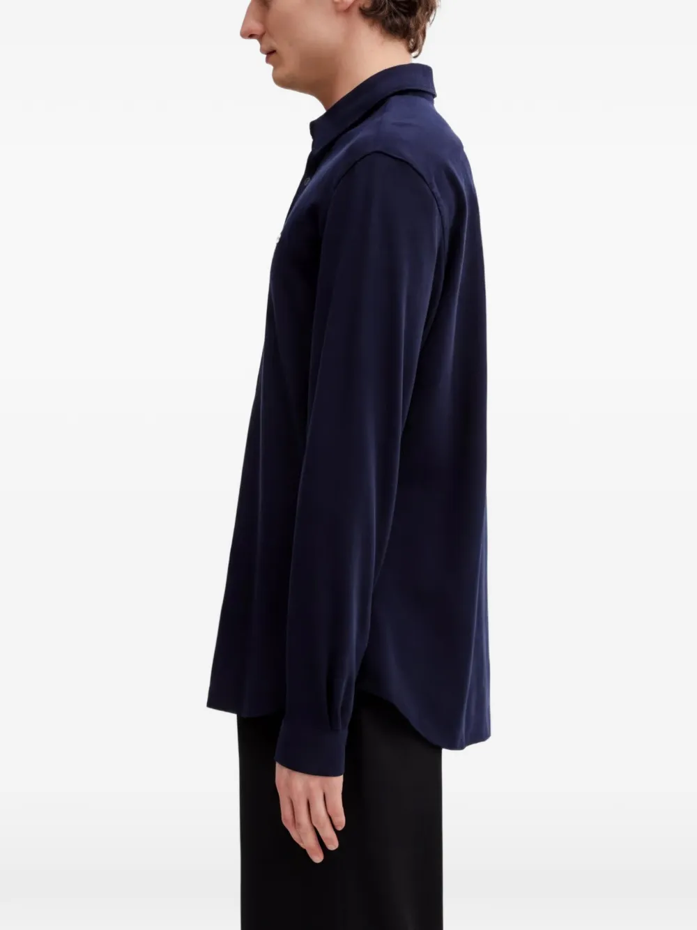 Lacoste Overhemd met lange mouwen Blauw