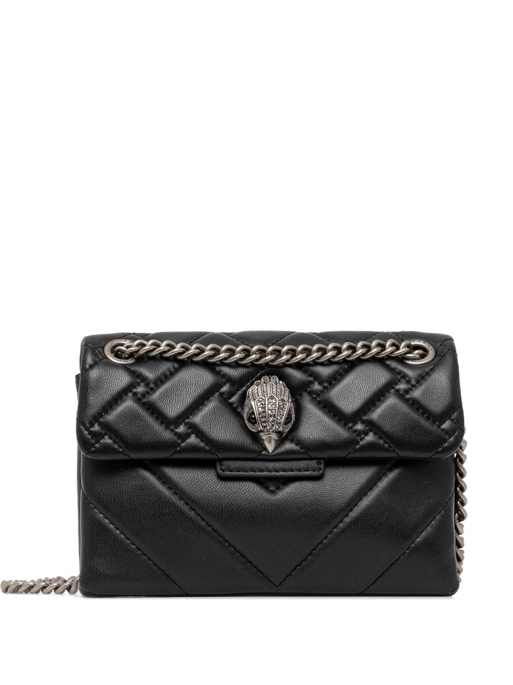 Kurt Geiger London Kensington quilted leather tote bag - Nero
