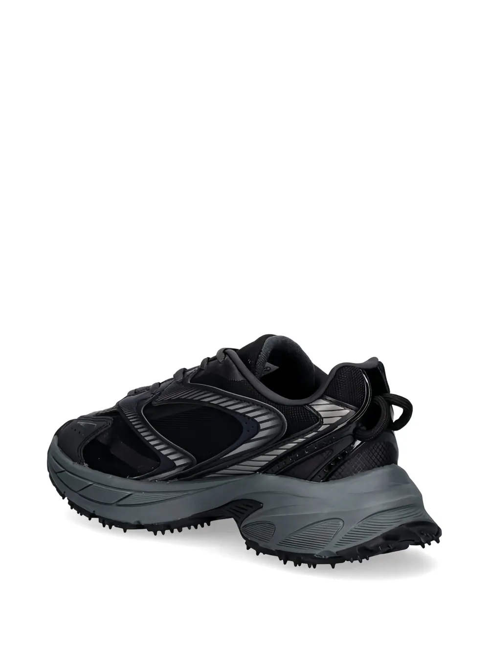 Lacoste logo-detail sneakers Zwart