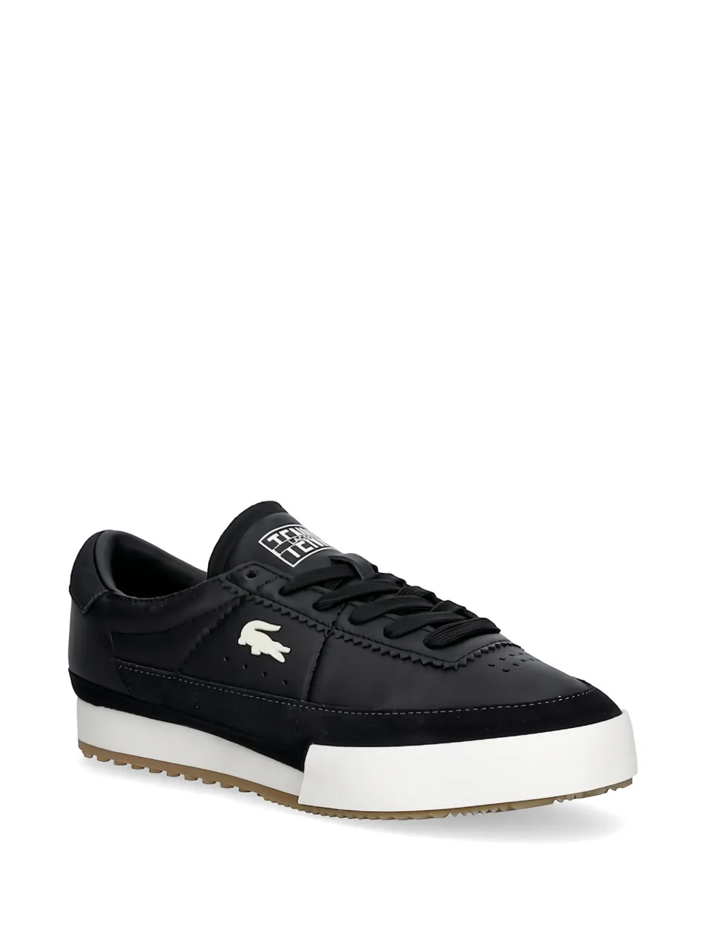 Lacoste Aura leather sneakers Zwart