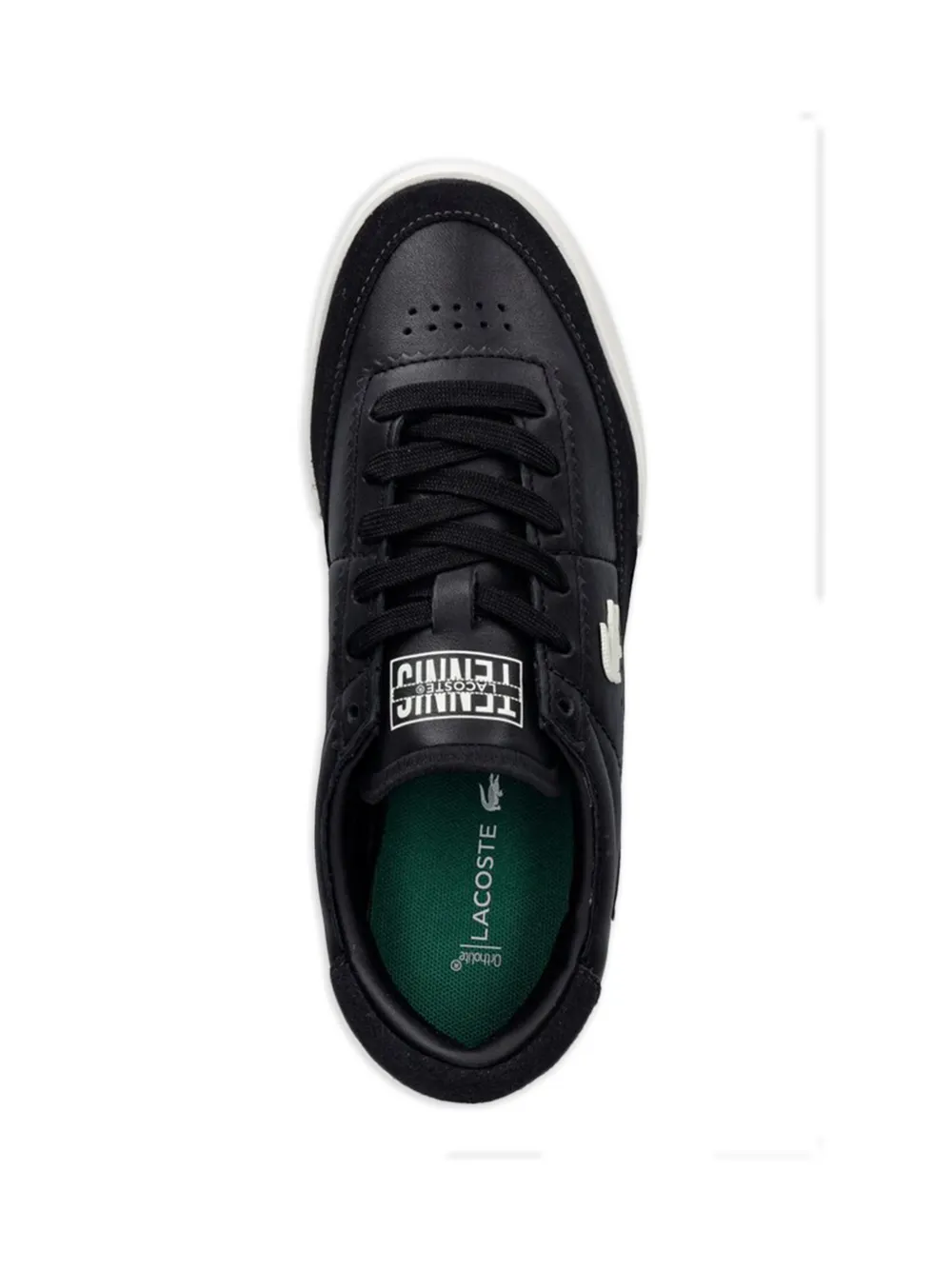 Lacoste Aura leather sneakers Zwart
