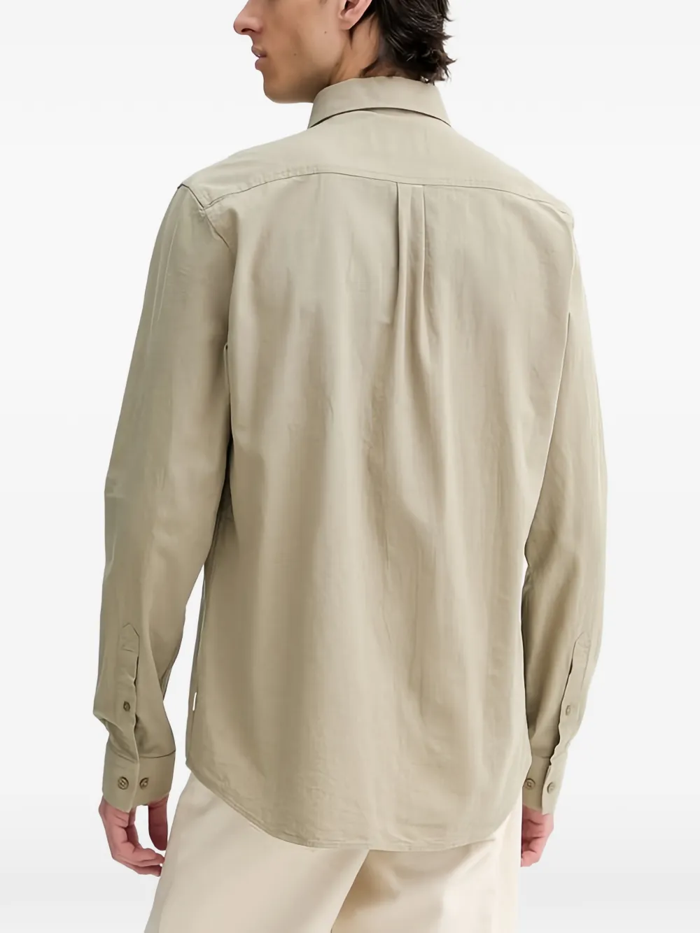 Les Deux Overhemd met knopen Beige