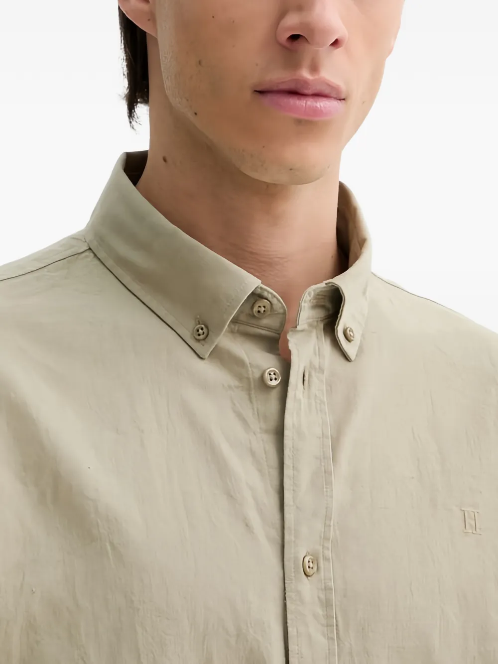 Les Deux Overhemd met knopen Beige