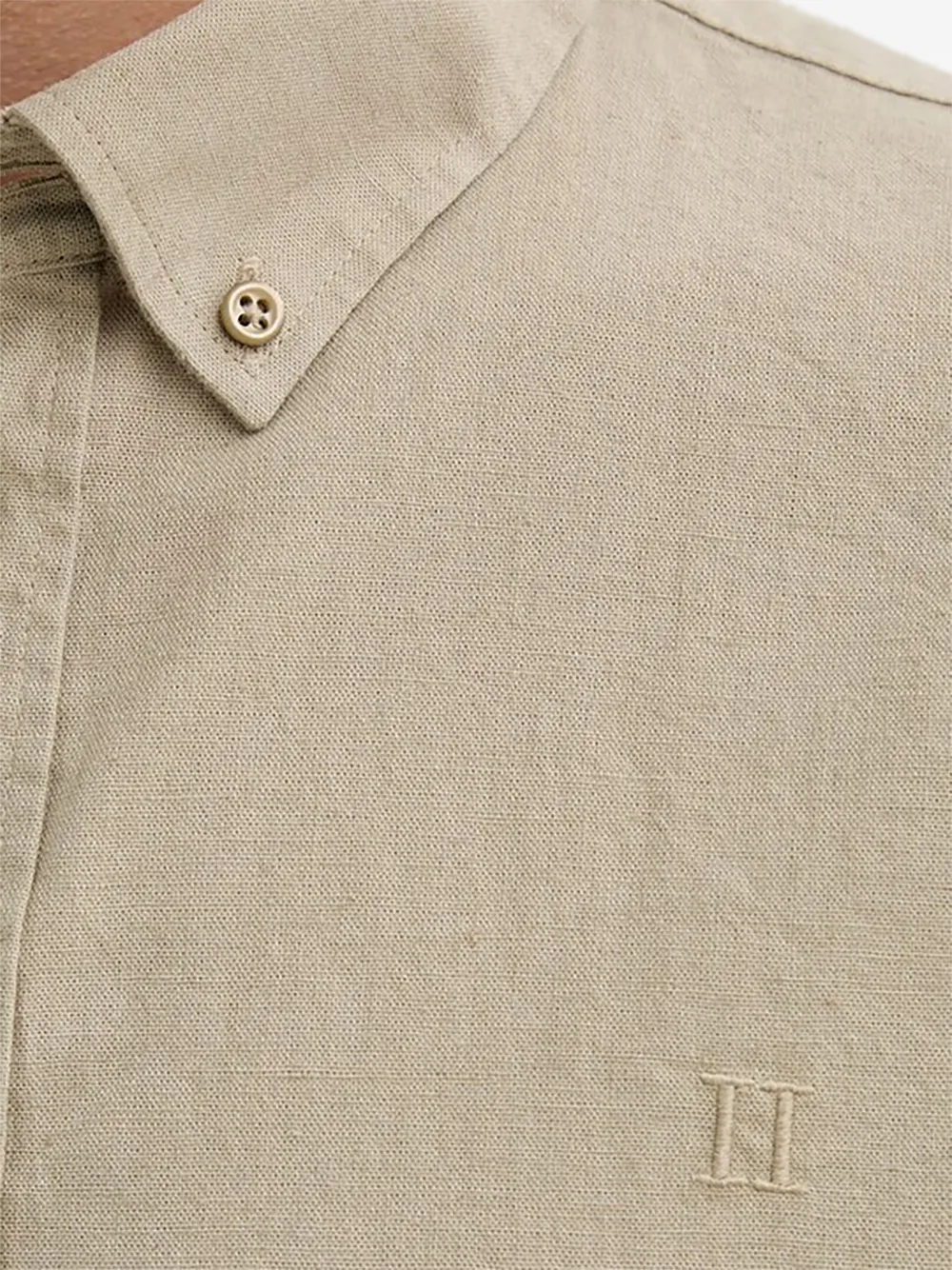 Les Deux Overhemd met knopen Beige
