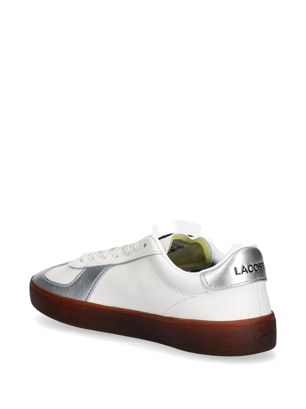 Lacoste Baseshot Pro panelled sneakers Wit