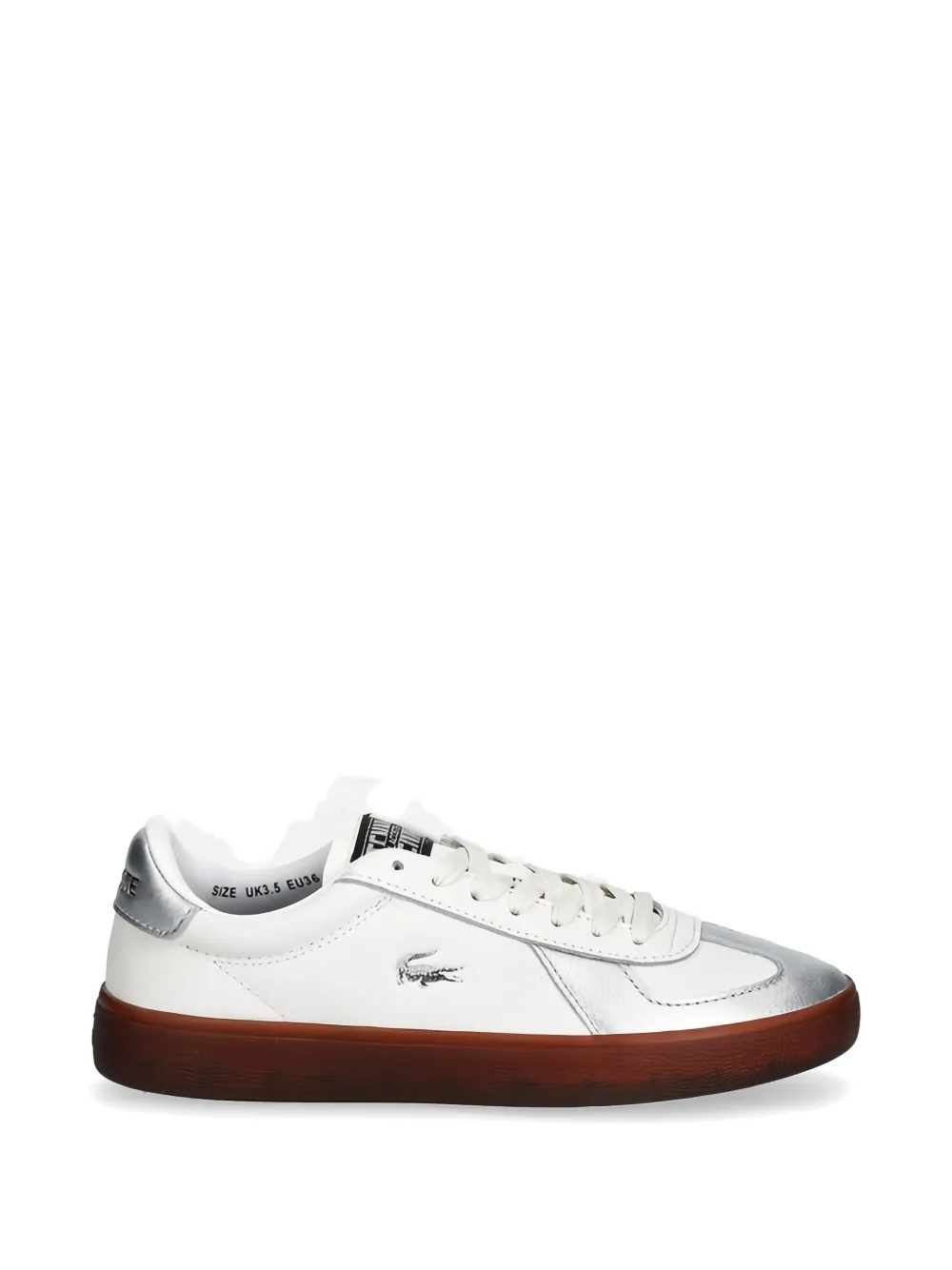 Lacoste Baseshot Pro panelled sneakers Wit