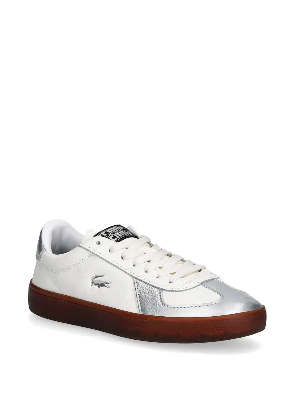 Lacoste Baseshot Pro panelled sneakers Wit