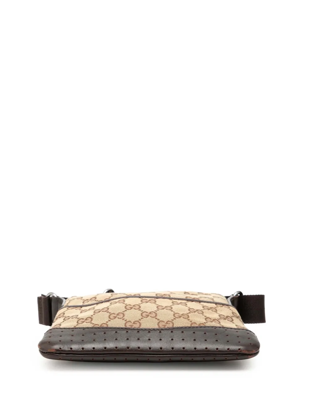 2016-2025 Small Gg Canvas Perforated Crossbody Bag