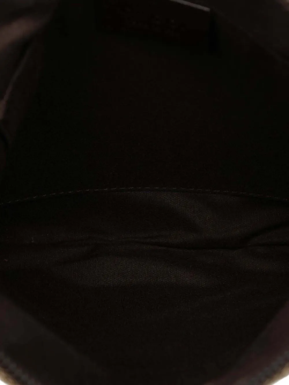 2016-2025 Small Gg Canvas Perforated Crossbody Bag