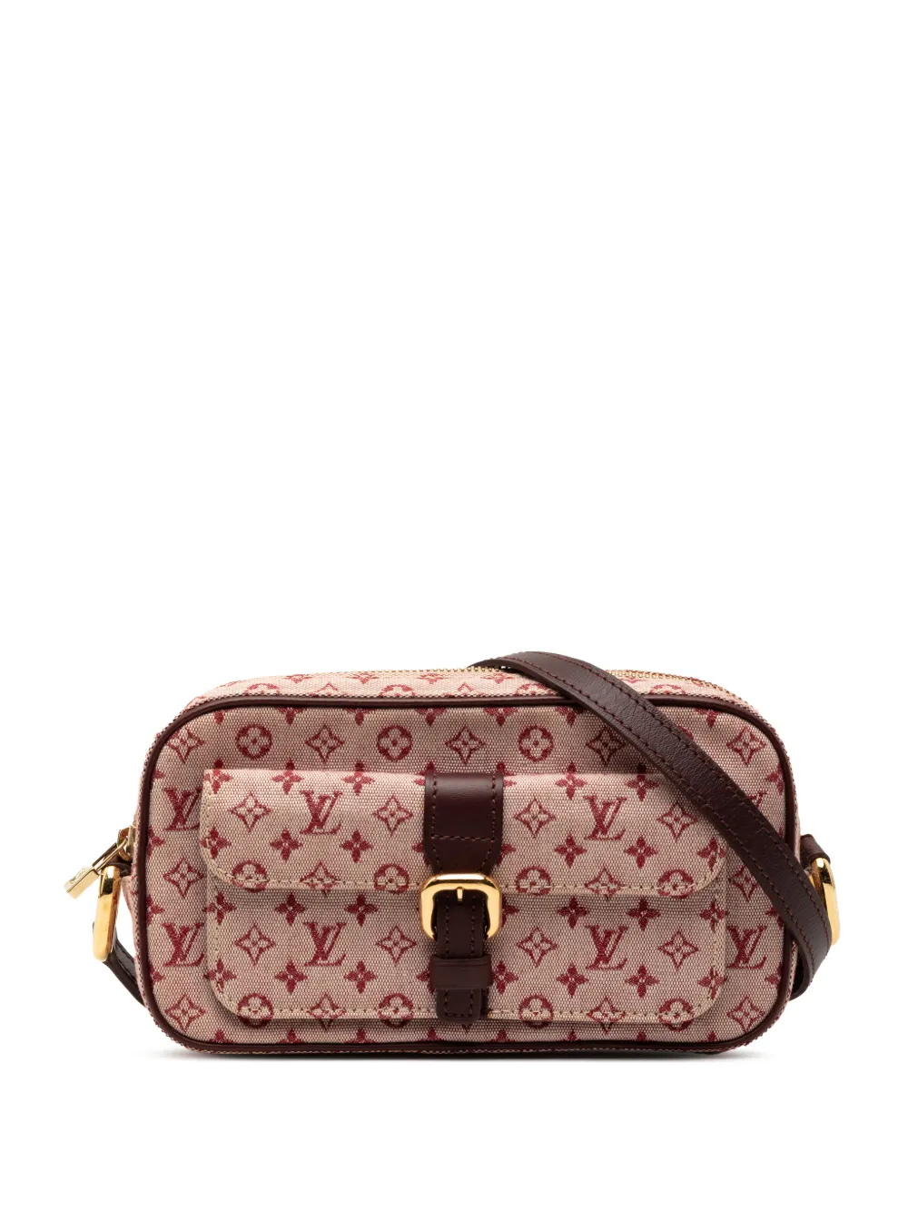Louis Vuitton Pre-Owned 2001 Monogram Mini Lin Juliette MM crossbody bag - Rosso