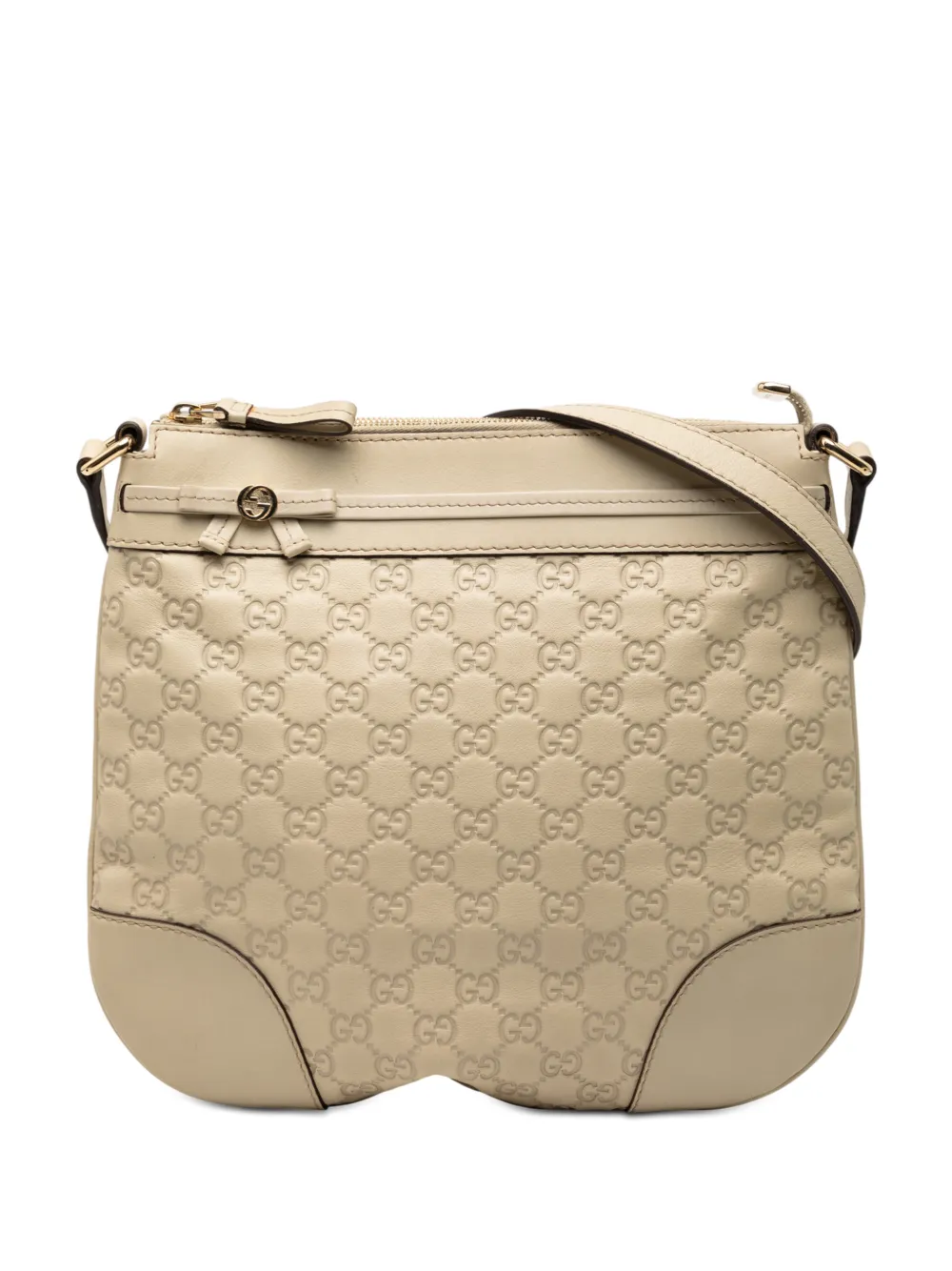 Gucci Pre-Owned 2000-2015 Guccissima Mayfair crossbody bag - Marrone