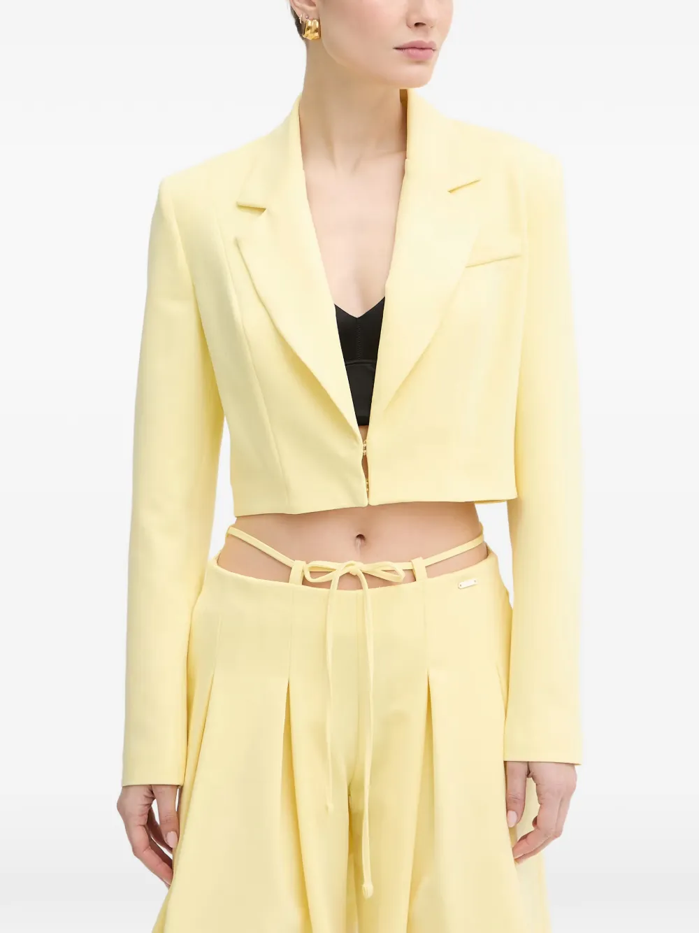 FRACOMINA cropped blazer