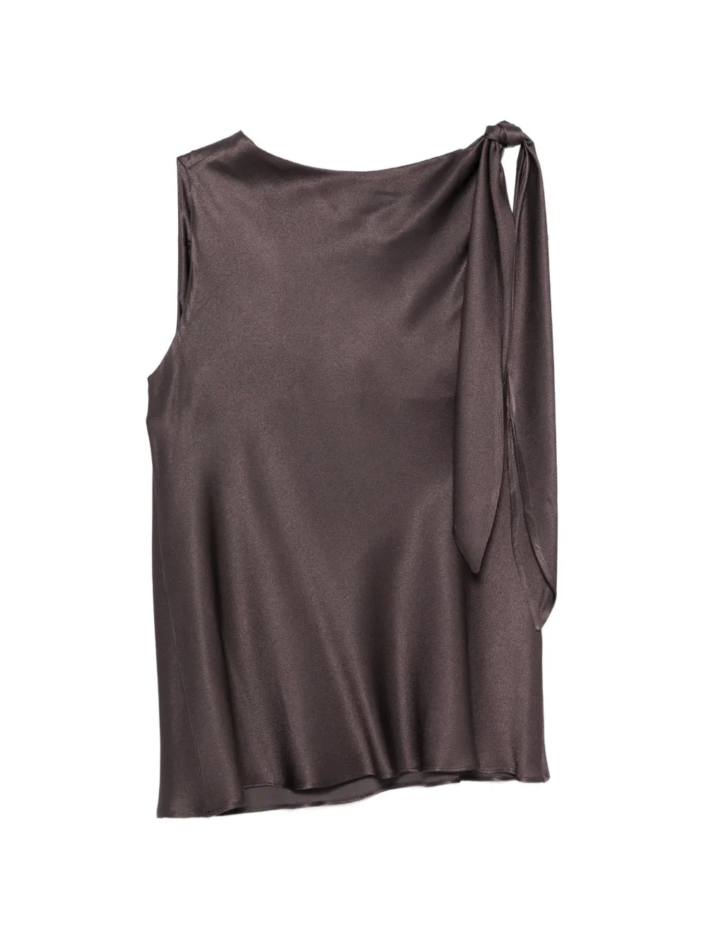 Antonelli knot-detail sleeveless top - Viola