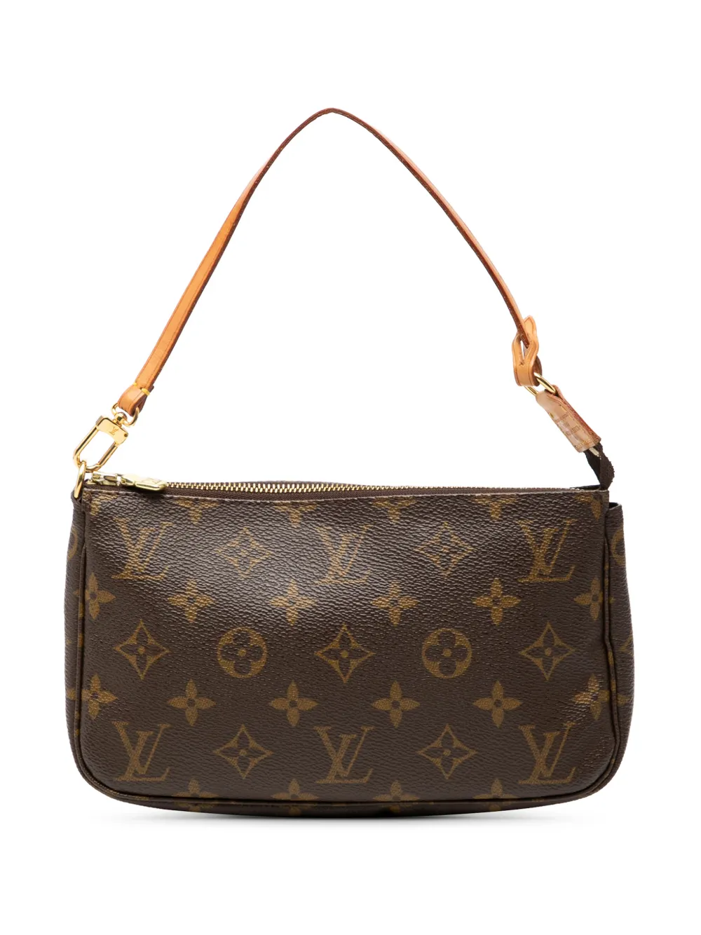 Louis Vuitton Pre-Owned 2000 Monogram Pochette Accessoires shoulder bag - Brown
