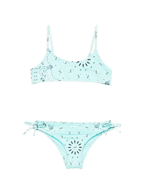 MC2 Saint Barth Kids Jaiden bikini met print en strik