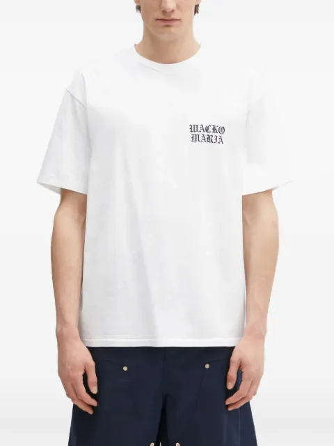 WACKO MARIA logo-print short-sleeve T-shirt